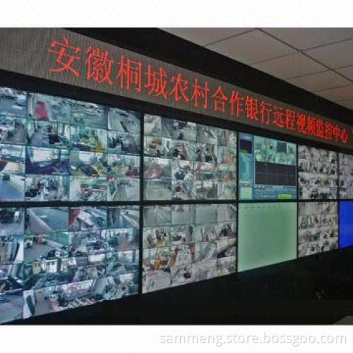 46-inch DID Full HD LCD Splicing Video Wall with 5.3mm Supper Narrow Bezel and LED Backlight
